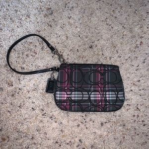 Coach small wallet/wristlet